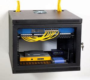 can you put a router in a metal enclosure|does sticking router interfere with box.